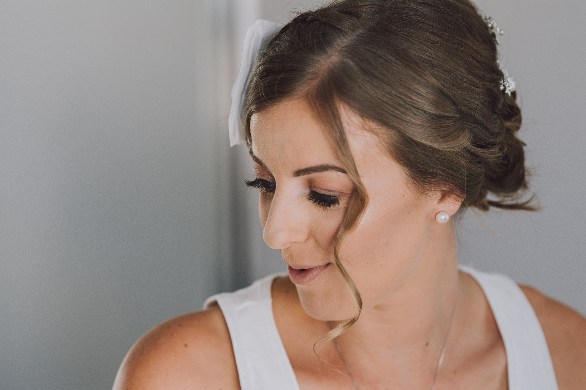 bride's eye makeup